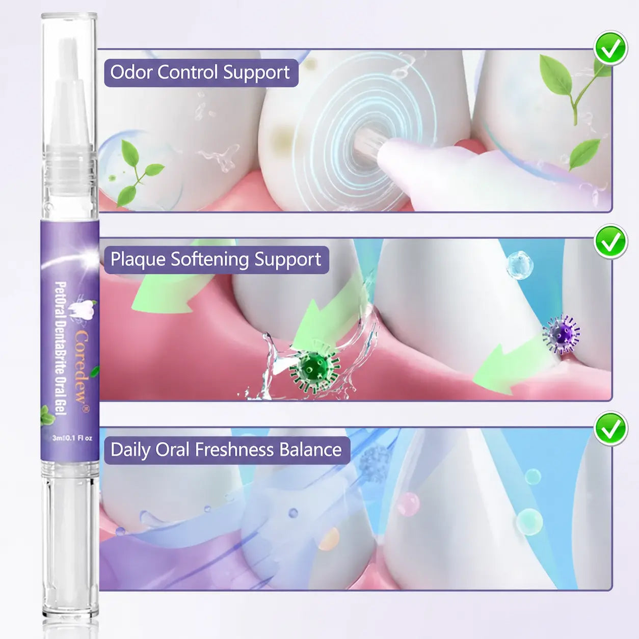 Coredew® PetOral DentaBrite Oral Gel